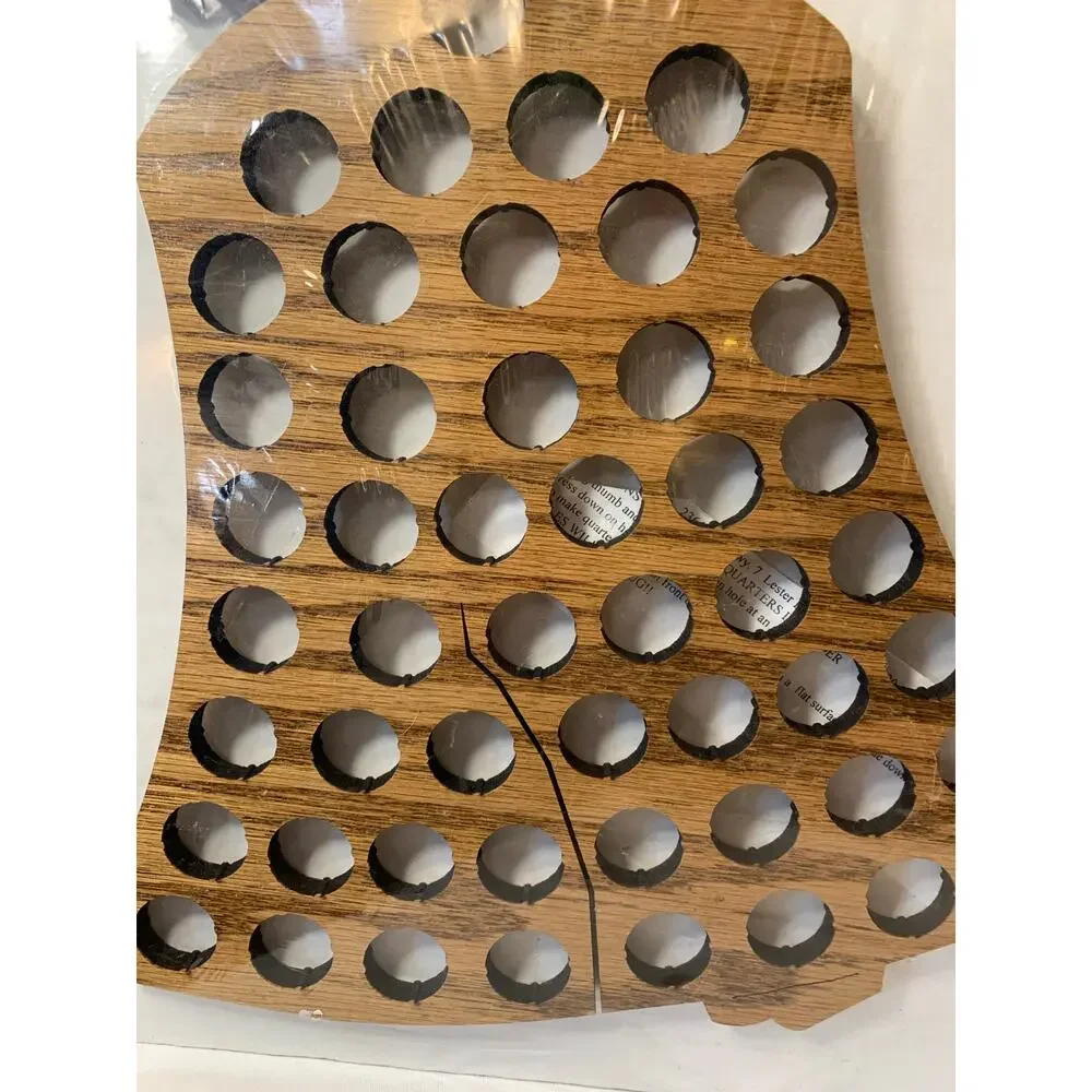 NEW Wooden Liberty Bell Bottle Cap Holder